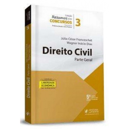 Resumos Para Concursos - Vol. 03 - Direito Civil - Parte Geral - 05Ed/20