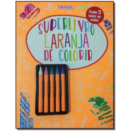 SUPERLIVRO LARANJA DE COLORIR - VOL. 2
