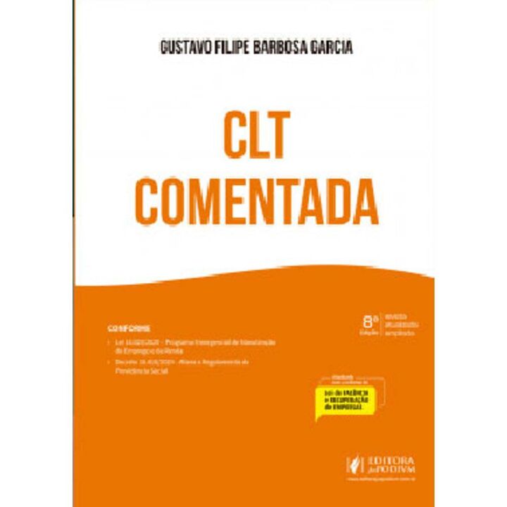 CLT Comentada - 08Ed/21