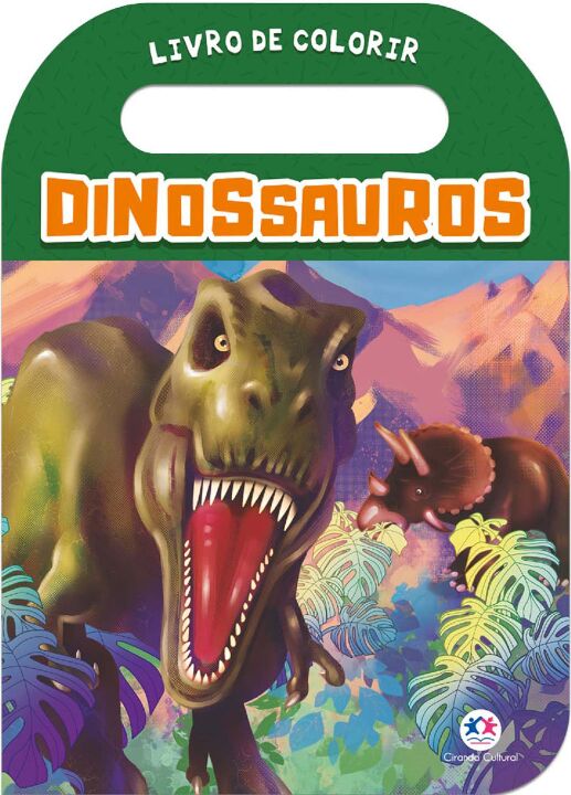 Dinossauros - Livro de Colorir com Alça