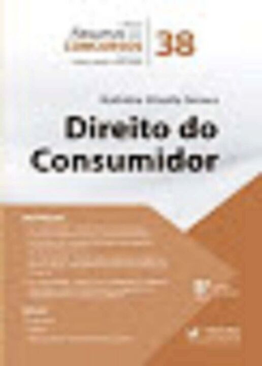 Resumos Para Concursos - Vol. 38 - Direito do Consumidor - 05Ed/21