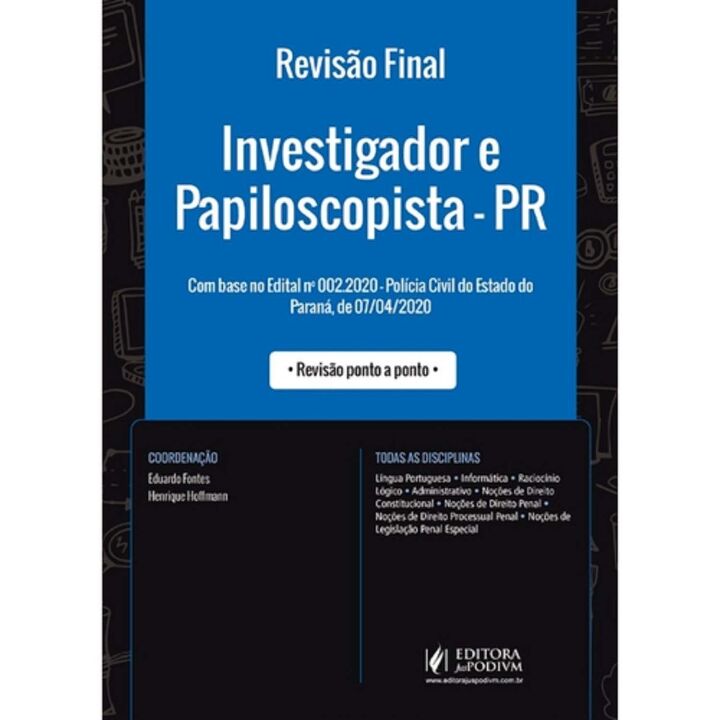 Revisão Final - Investigador e Papiloscopista - PR