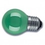 Lâmpada Mini Bulbo Bolinha LED 1W E27 127V Verde