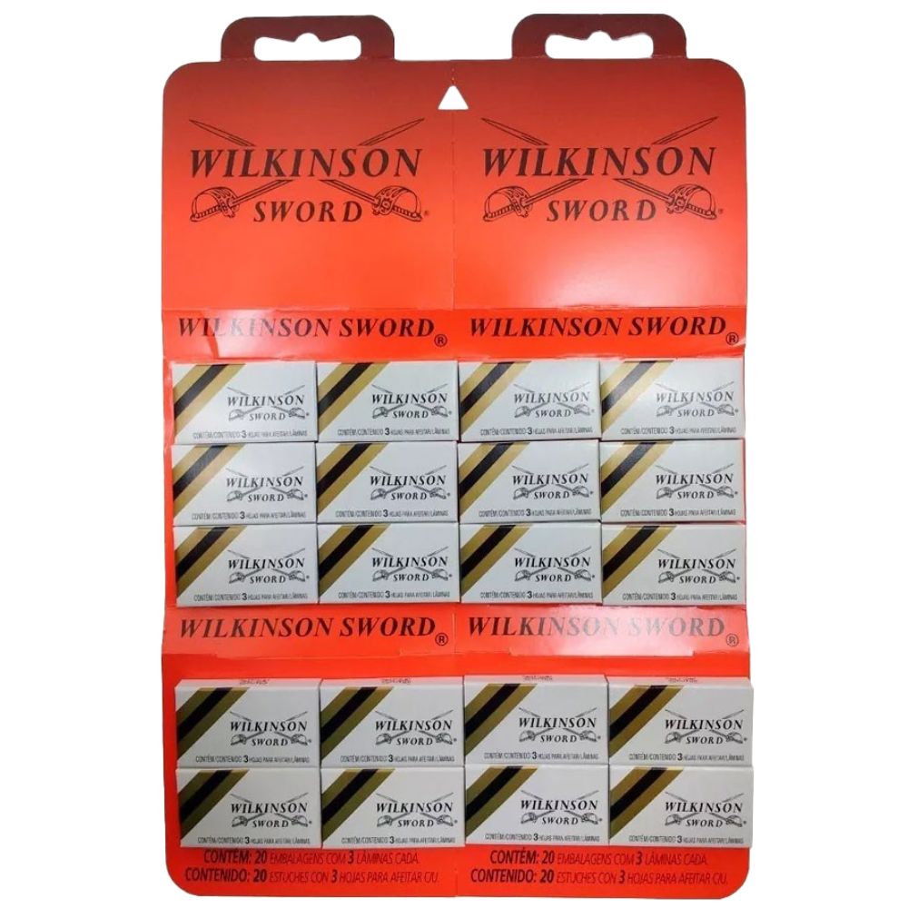 10 Cartelas de Lâminas Wilkinson Sword Com 60 Unidades - Foto 6
