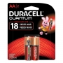 28 Pilhas Alcalina Duracell Quantum AA Pequena 1,5v Caixa Fechada