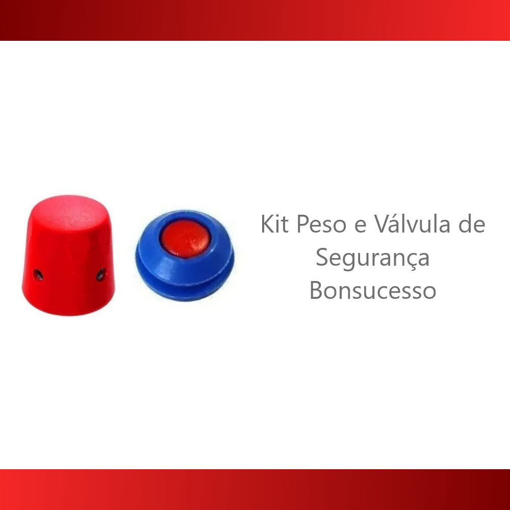 Kit Peso e Válvula de Segurança Bonsucesso - Foto 4
