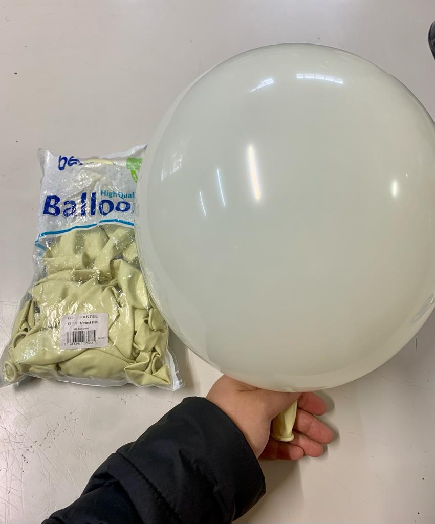 Balão de Látex 05" Baunilha
