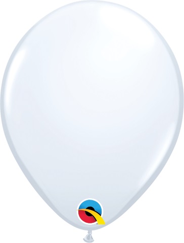 Balão de Látex 05" Branco