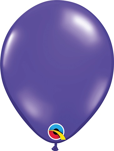 Balão de Látex 05" Cristal Roxo