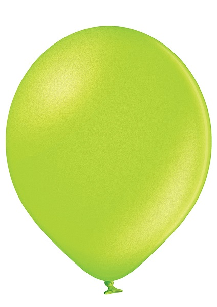 Balão de Látex 05" Metálico Verde Maçã