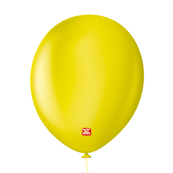 Balão de Látex 11" Uniq Amarelo Citrus