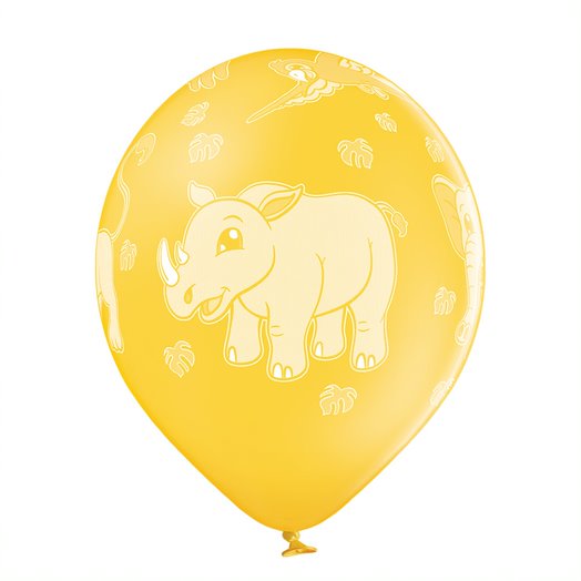 Balão de Látex 11" Animais Zoológico