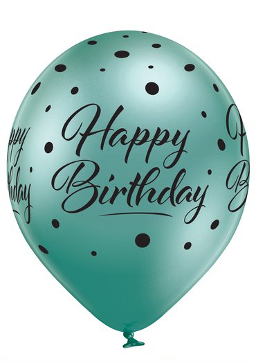 Balão de Látex 11" Aniversário Glossy