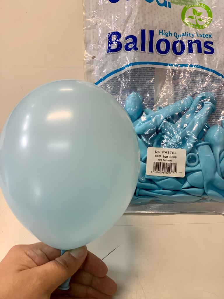 Balão de Látex 11" Azul Candy Color