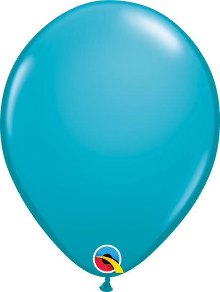 Balão de Látex 11" Azul Tropical
