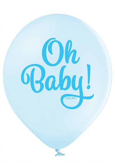 Balão de Látex 11" Oh Baby Menino