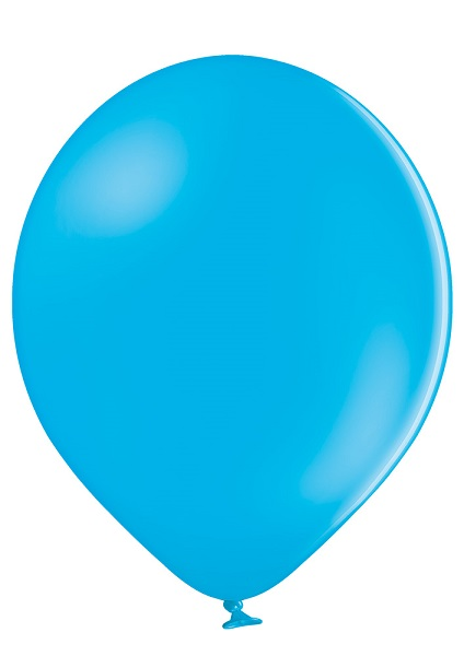 Balão de Látex 14" Azul Ciano