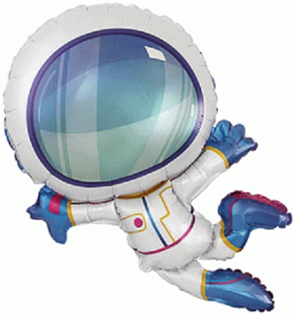 Balão Metalizado 38" Astronauta