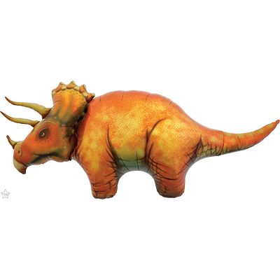 Balão Metalizado 50" Dinossauro Triceratops
