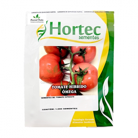 Sementes de Tomate Híbrido Omega Env. C/ 1.000 Sementes