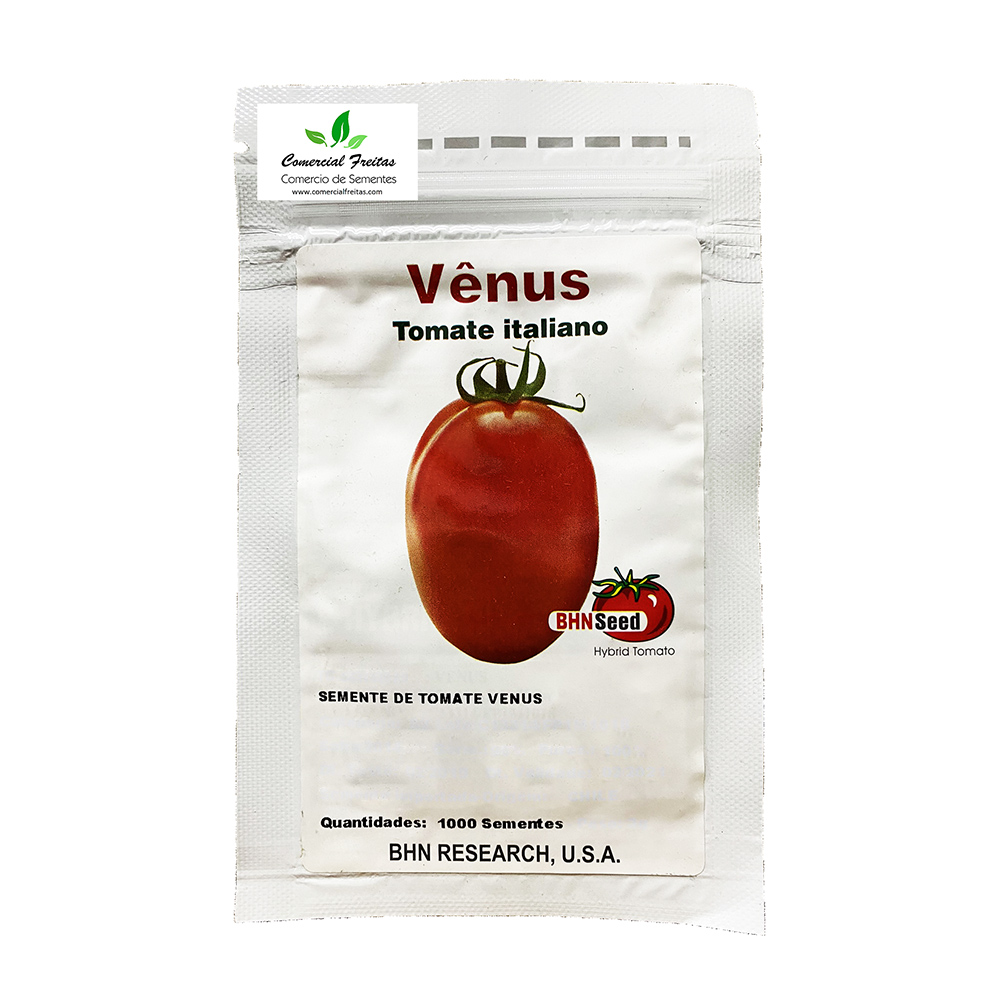 Sementes de Tomate Híbrido Vênus Env. C/ 1.000 Sementes