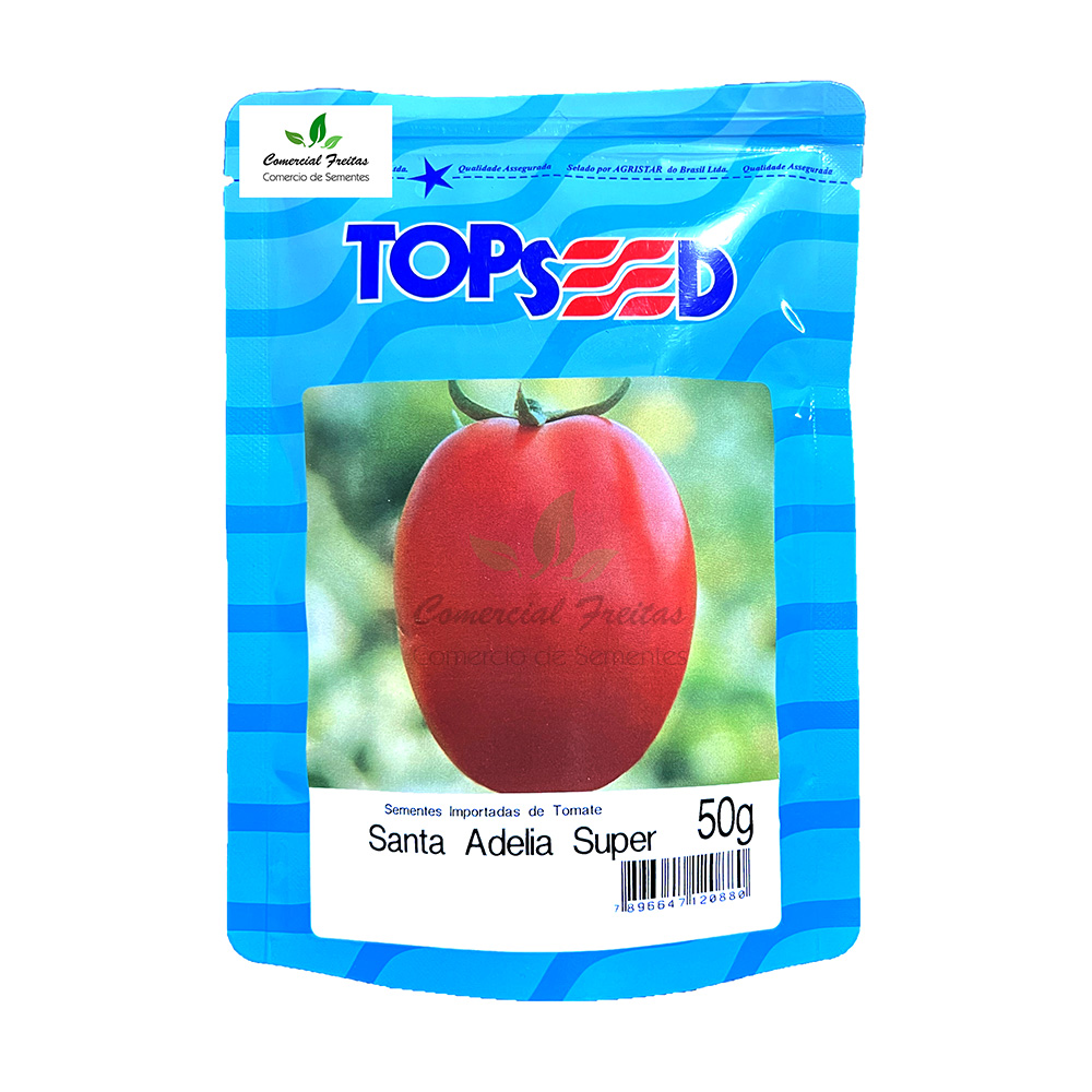 Sementes de Tomate Santa Adélia Super Pcte C/ 50 Gramas