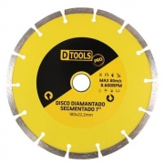 Disco Diamantado Segmentado 7 180x22,2mm  Dtools  TH5207