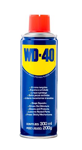 kit com 3 Lubrificantes Spray Wd-40 300ml