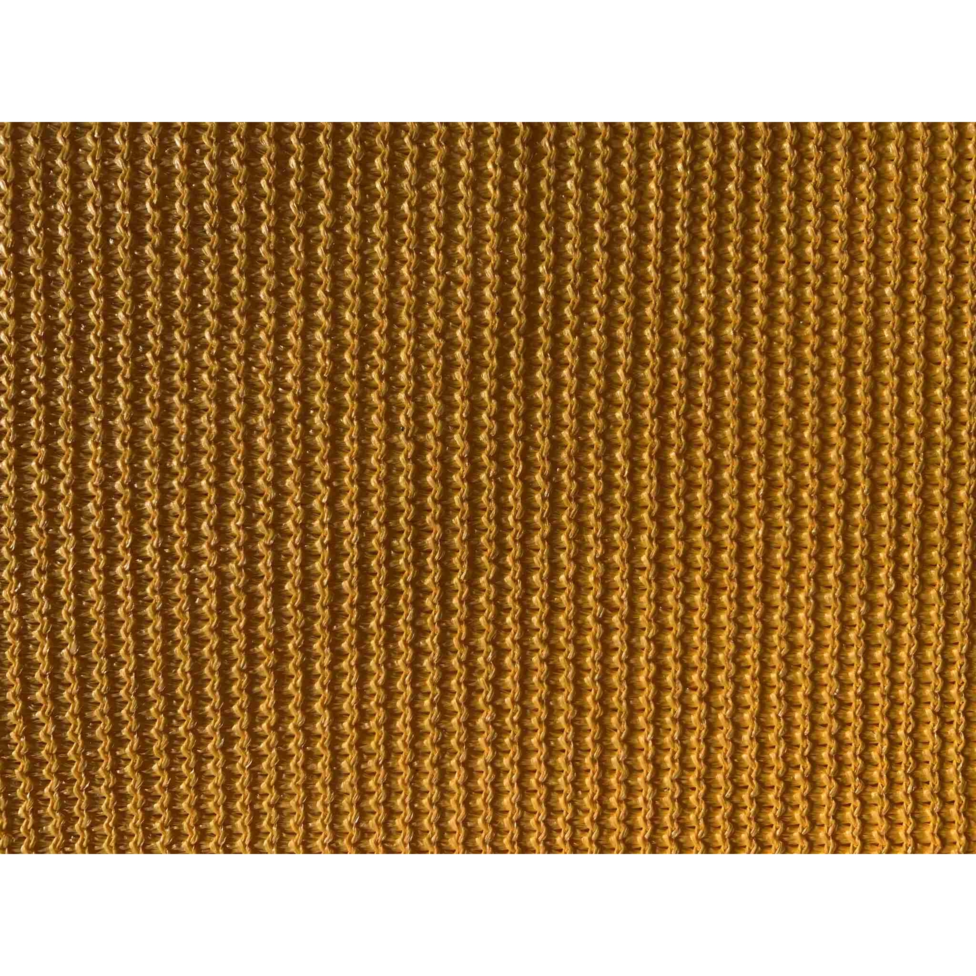 Tela De Sombreamento Decorativa Amarela 90% - 5,2 Metros X 20 Metros