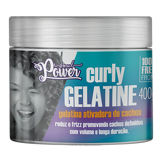 Curly Gelatine - Gelatina Ativadora de Cachos Soul Power