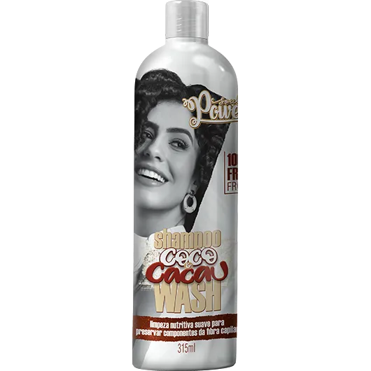 Shampoo Coco e Cacau Wash Soul Power - 315 ml

