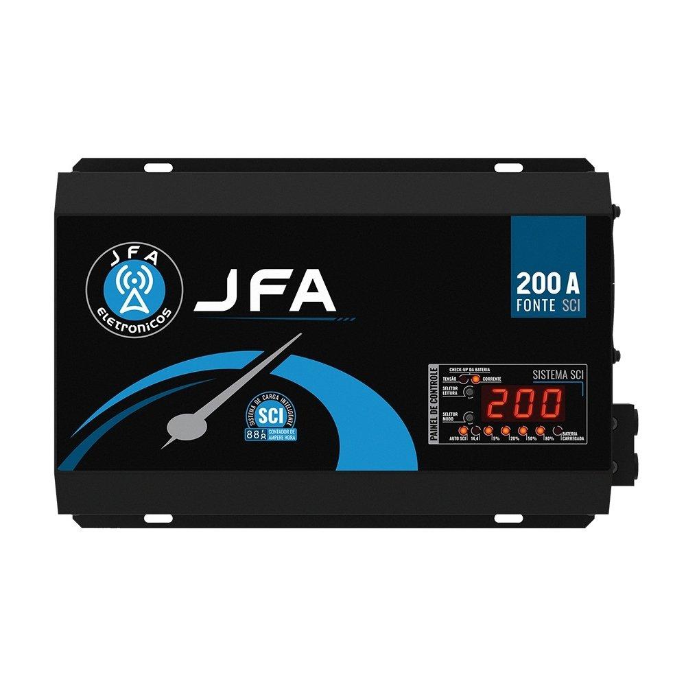 Fonte JFA 200A Amperes Automotiva Sci Slim - 14.4 V - Bivolt