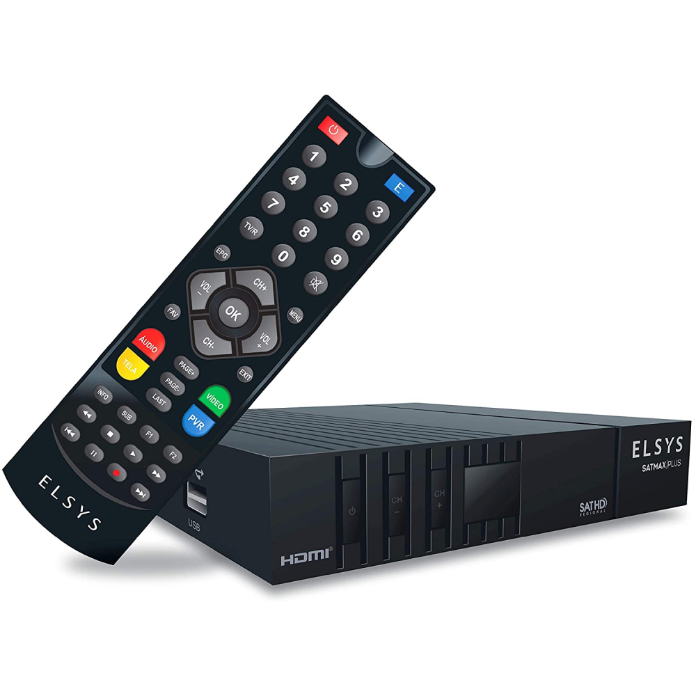 Receptor de TV Elsys SATMax Digital Full HD Plus ETRS55