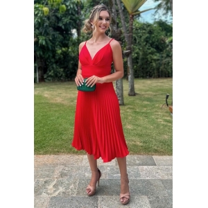Vestido Giulia - Vermelho