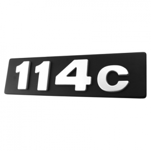 Emblema 114C Grade T-R 114