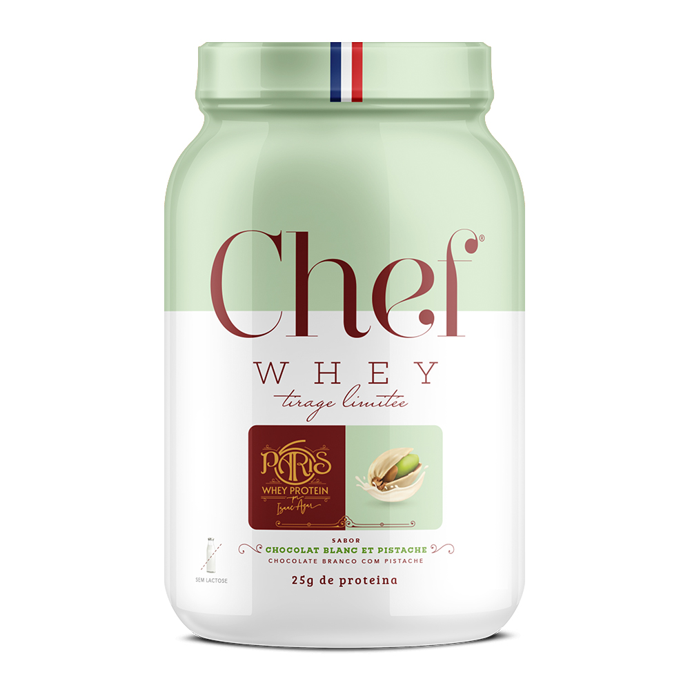 Chef Whey + Paris 6 CHOCOLAT BLANC ET PISTACHE