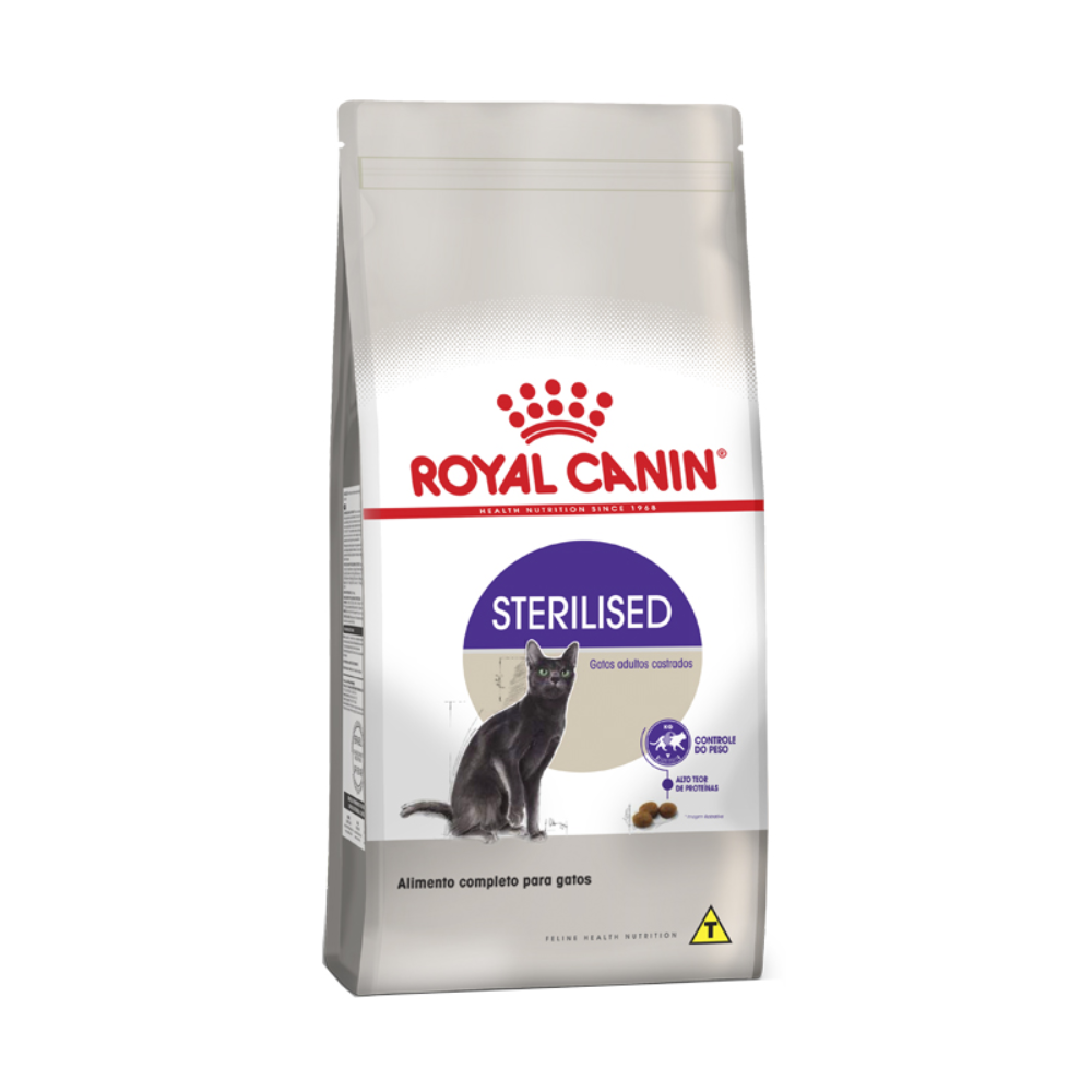 Ração Royal Canin Sterilised para Gatos Adultos 4kg