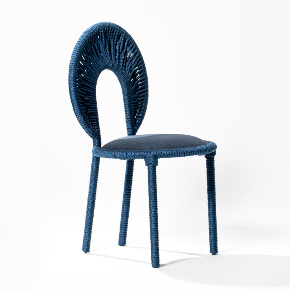 Cadeira Black - 3 cores - Esturura Metálica - Design Autoral Brasileiro - Fubbá - Objetos Inteligentes