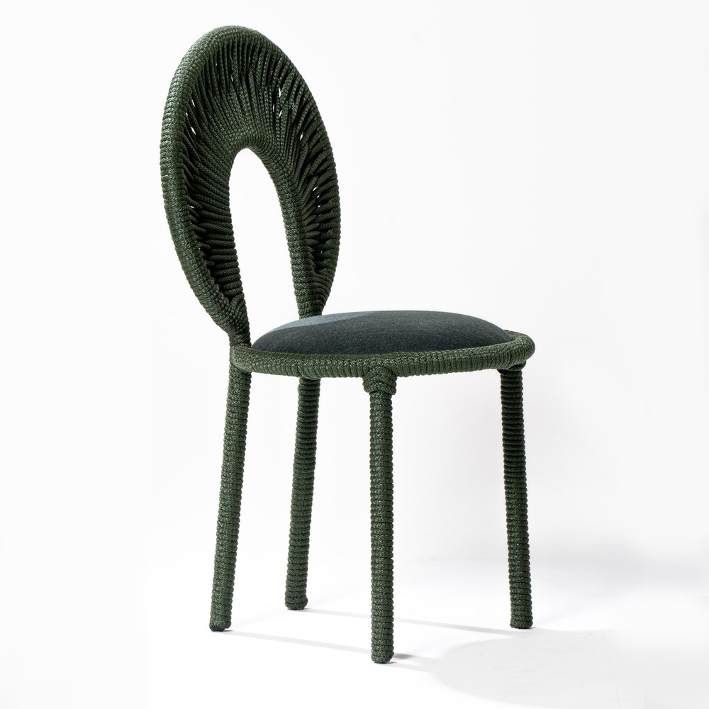 Cadeira Black - 3 cores - Esturura Metálica - Design Autoral Brasileiro - Fubbá - Objetos Inteligentes
