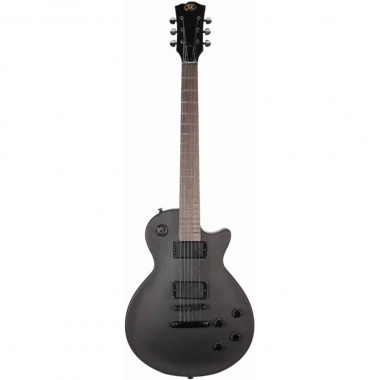 Guitarra Elétrica Les Paul Preta Fosca SX EE3S Series EE3