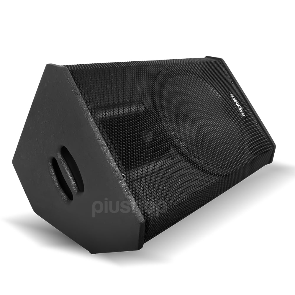 Caixa De Som Acústica Retorno Monitor De Palco Donner Saga 12 Ativa 250w Usb Bluetooth
