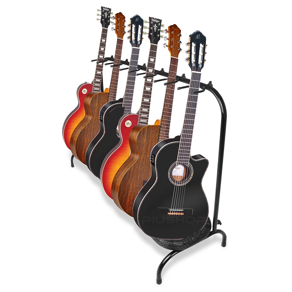Suporte Para 6 Instrumentos Violão Guitarra Baixo Viola - STD
