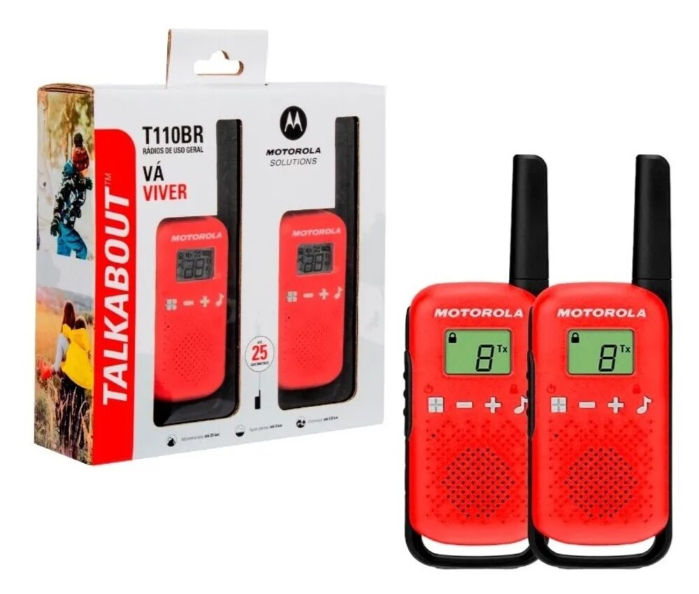 Walk Rádio Comunicador Motorola Talkabout T110