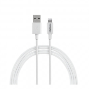 CABO USB INTELBRAS (USB x IPHONE) - (1,2M) EUAL 12PB PVC (22626)