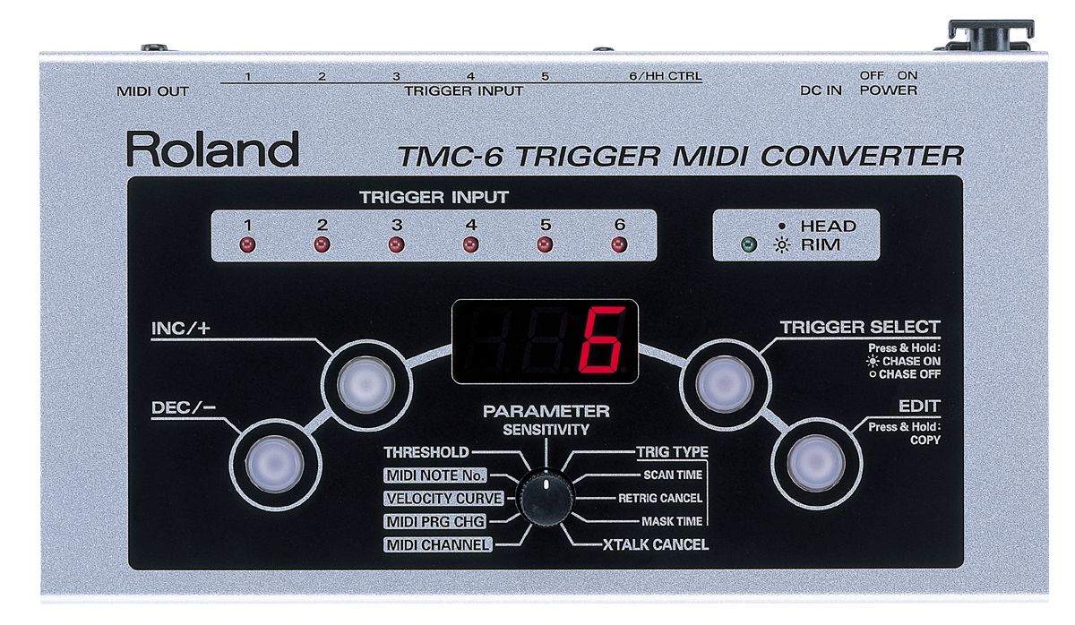 Módulo Conversor de Trigger para MIDI TMC-6 - Roland