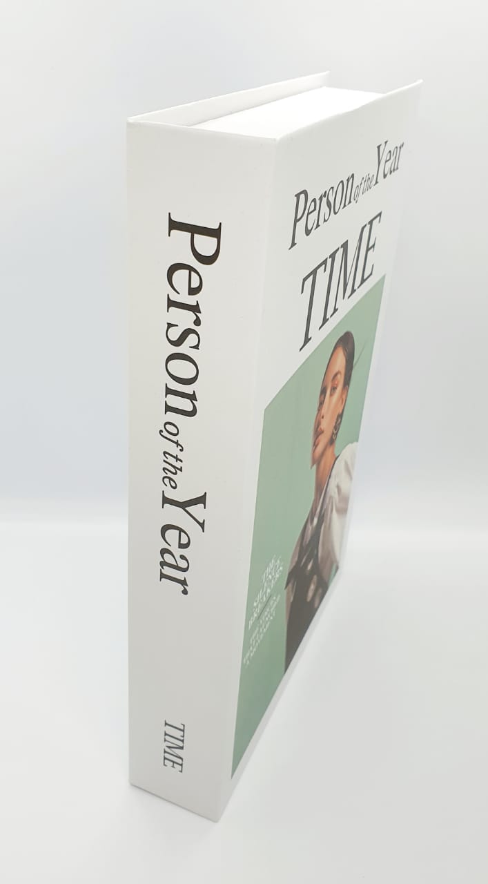 Livro de papel decorativo - Person of the Year time