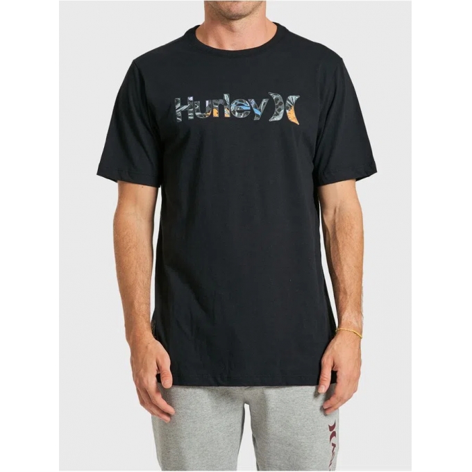 Camiseta Hurley preta Myrtle