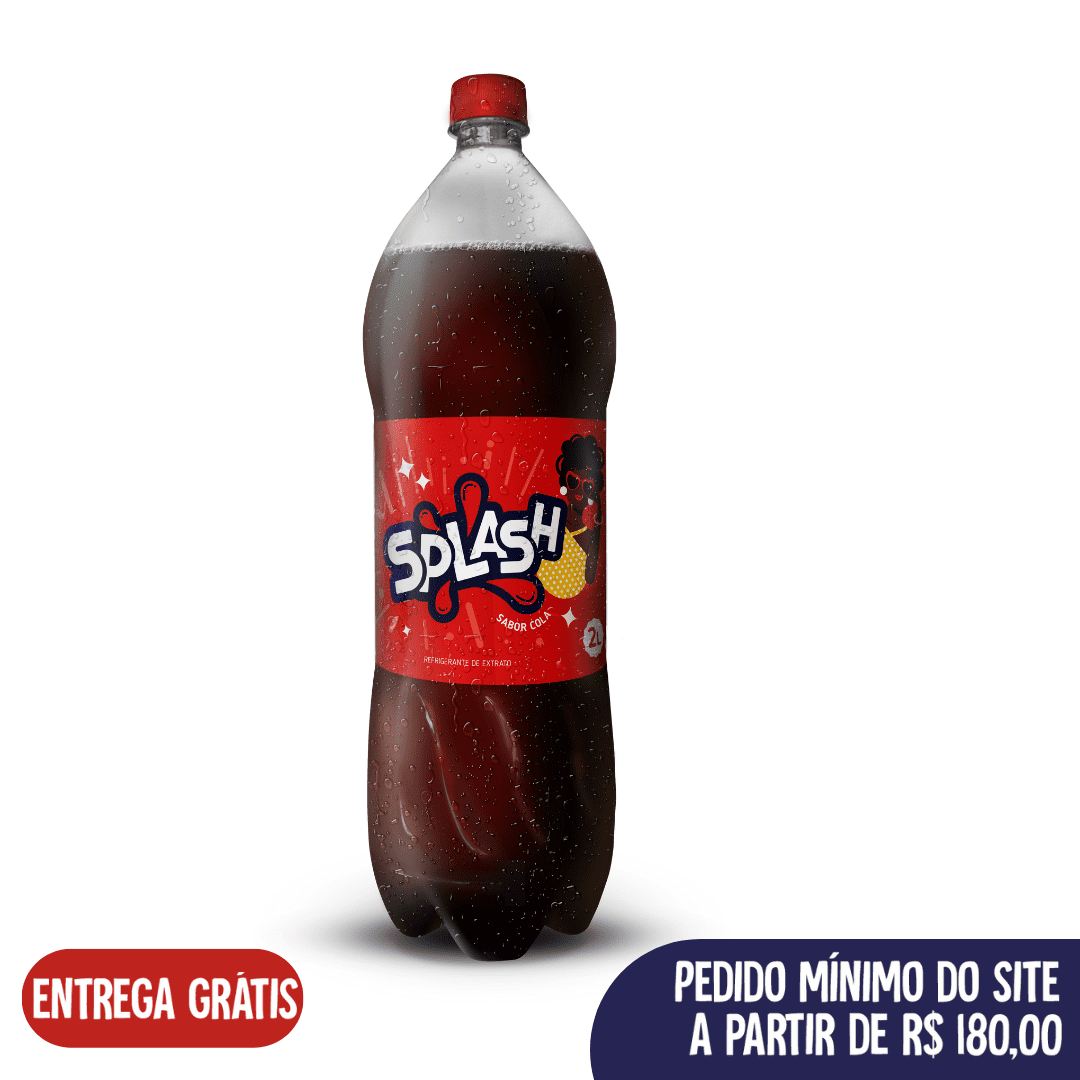 Pacote - Splash Cola 2L