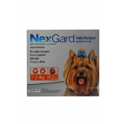 Antipulgas e Carrapatos NexGard 11,3 mg para Cães de 2 a 4 Kg - 1 Tablete
