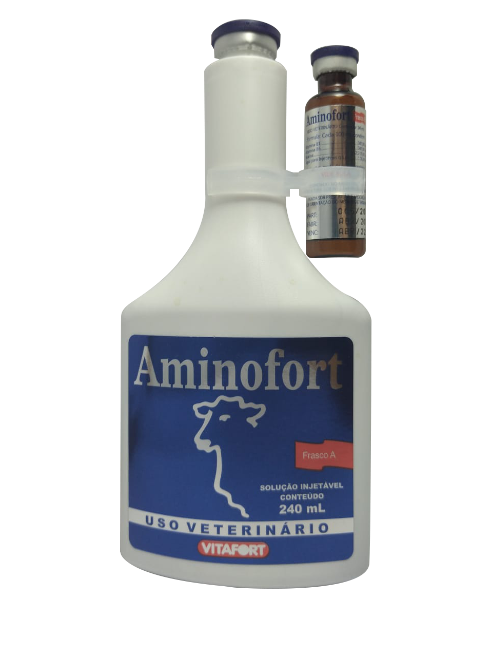 Aminofort 250 Ml - Vitafort - Suplemento Para Bovinos       (